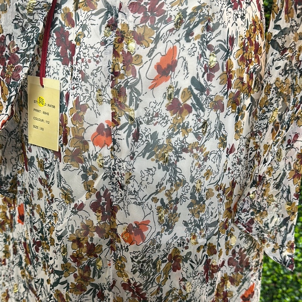 Floral Print Women's Dress By Raga - Picture 13 of 17